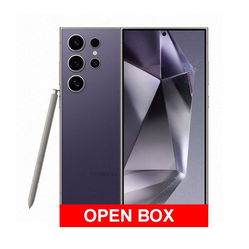 S24-Ultra-Titanium-Violet-open-box.jpg Samsung Galaxy S24 Ultra 5G Dual SIM 12GB/256GB – Titanium Violet – SM-S928B/DS (BRAND NEW OPEN BOX) - Image 1