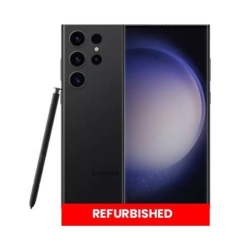 galaxy-s23-ulta-phantom-Black-Republish-1.jpg Samsung Galaxy S23 Ultra 5G 12GB/256GB Phantom Black – SM-S918U1 Snapdragon 8 Gen 2 (Refurbished) - Image 1