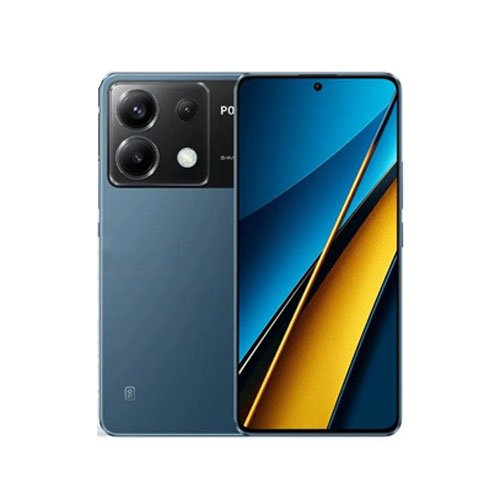 poco-x6-blue.jpg Poco X6 Dual Sim 5G 12GB/512GB Blue – Global Version - Image 1